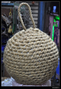 球型繩網防碰墊、麻球碰墊、麻繩碰墊rope netted fenders ball shape